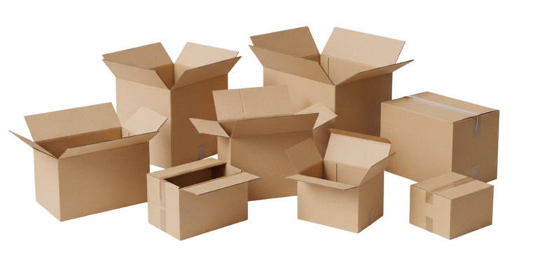 Caixas de papelao