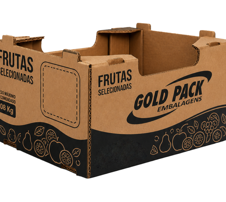 Caixas para Produtores Rurais -Frutas selecionas